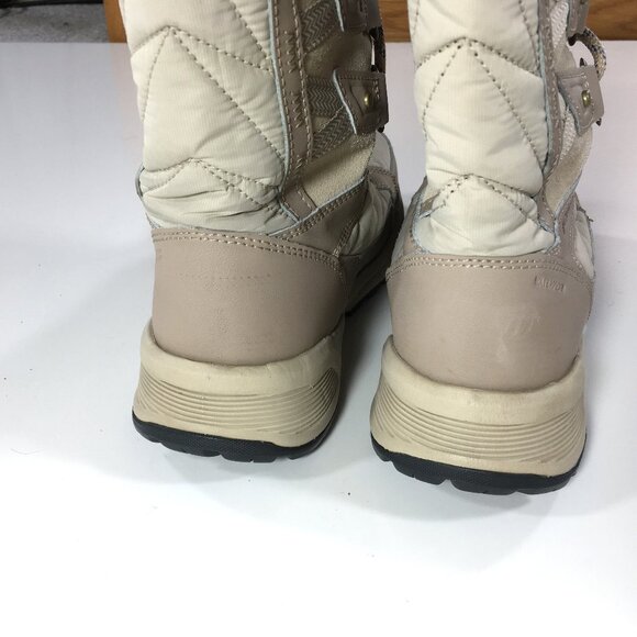 Columbia Meadows Omni Heat Winter Snow Boots Womens Size 7.5 Beige BL5967-271 - Picture 5 of 9